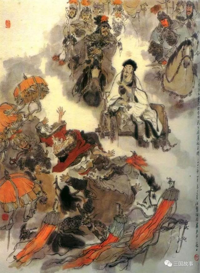 戴敦邦绘三国120图 #093 姜伯约归降孔明 武乡侯骂死王朗